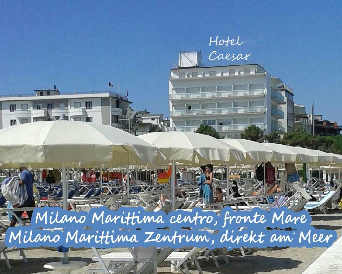 Hotel Caesar Bed And Breakfast Milano Marittima Exteriér fotografie